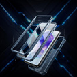 Etui pancerne do Samsung Galaxy A35, Dexnor Full Body (Two Frames), niebieskie