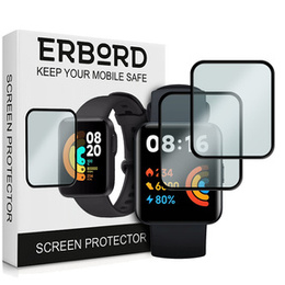 2x Szkło Hybrydowe ERBORD do Xiaomi Redmi Watch 2 Lite