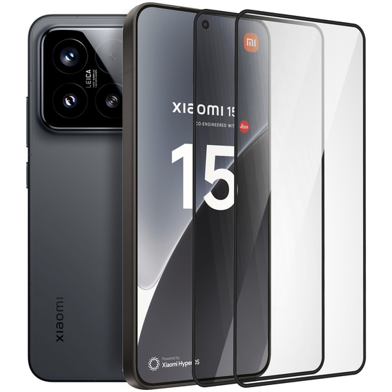 2x Szkło Hartowane ERBORD 3D do Xiaomi 15 – ochrona całego ekranu