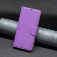 Etui z klapką do Samsung Galaxy A54 5G, Wallet Litchi Magnet, fioletowe