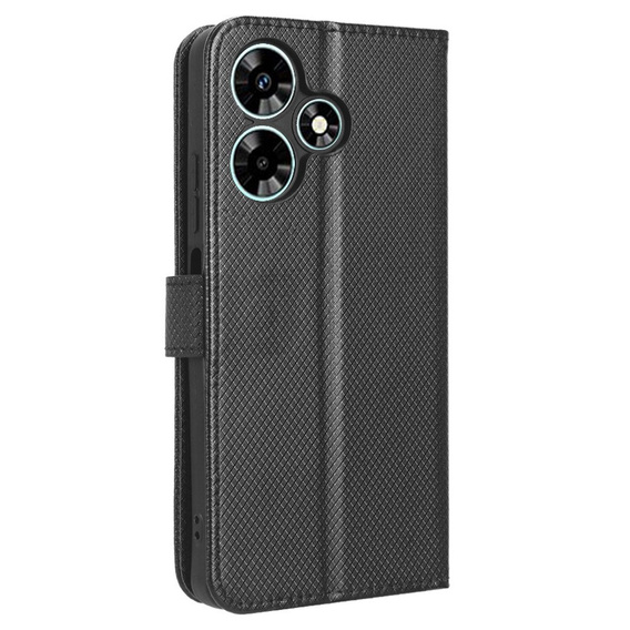 Etui z klapką do Infinix Hot 30i, Wallet Smart Magnet, czarne