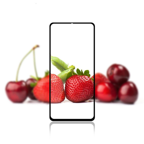 Szkło Hartowane Mocolo Full Glue do Realme 6 Pro, czarna ramka