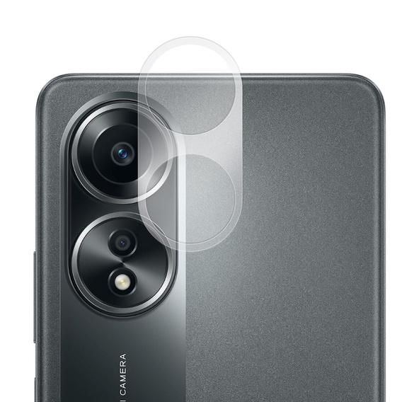 2x Szkło hartowane na aparat ERBORD do Oppo A38 4G / Oppo A18 4G, Przezroczyste