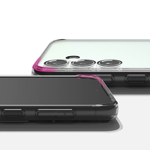 Etui Ringke do Samsung Galaxy S23 FE, Fusion, Przezroczyste / Czarne