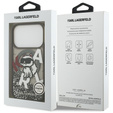 Etui Karl Lagerfeld Liquid Glitter Choupette MagSafe do iPhone 17 Pro