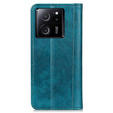 Etui do Xiaomi 13T / 13T Pro, Wallet Litchi Leather, zielone