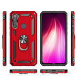 Etui pancerne do Xiaomi Redmi Note 8T, Nox Case Ring, czerwone