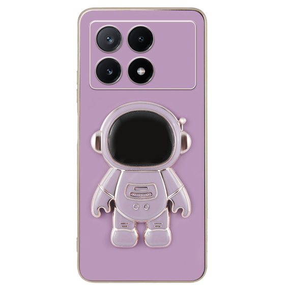 Etui do Xiaomi Poco F6 Pro, Astronaut, fioletowe