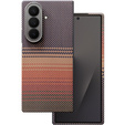 Etui do Samsung Galaxy Z Fold6 5G - magnetyczne Aramid Fiber, pomarańczowe