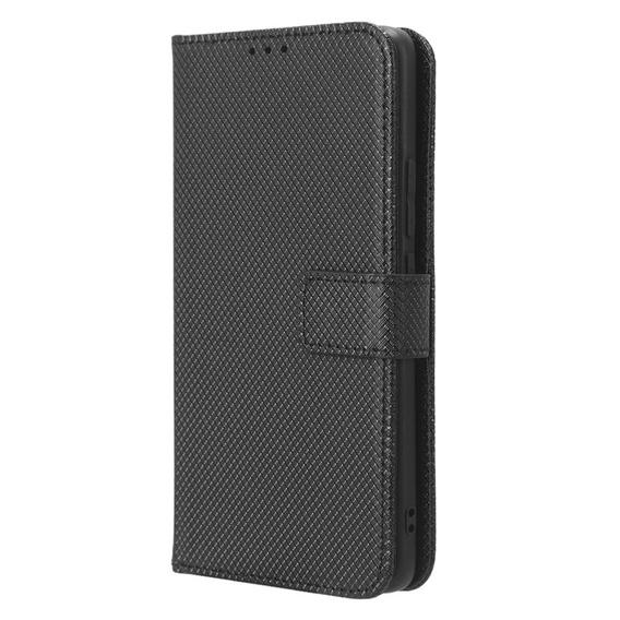 Etui z klapką do Poco F5 Pro 5G, Wallet Smart Magnet, czarne