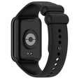 Pasek Silikonowy do Xiaomi Smart Band 8 Pro / Xiaomi Smart Band 9 Pro, Czarny