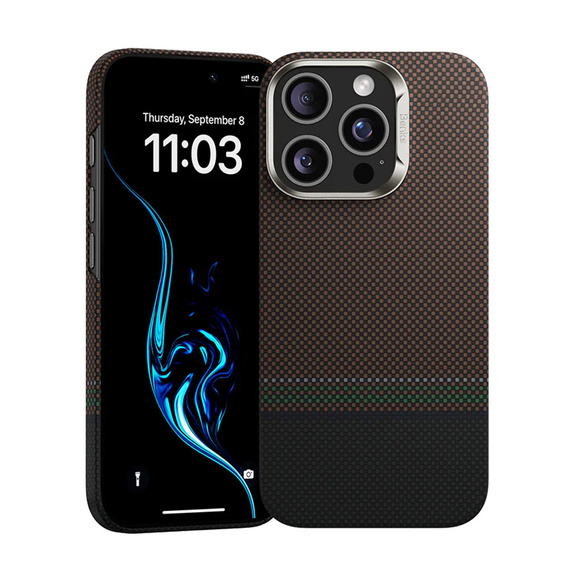 Etui Benks Kevlar Magnetic Armor Air Prestige 600D G066 do iPhone 16 Pro Max