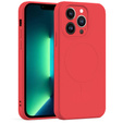 Etui Silicone Mag Cover do iPhone 13 Pro Max, Red
