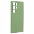 Etui do Samsung Galaxy S24 Ultra, Silicone Lite, zielone