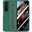 Etui do Samsung Galaxy Z Fold6 5G, z rączką, ciemnozielone