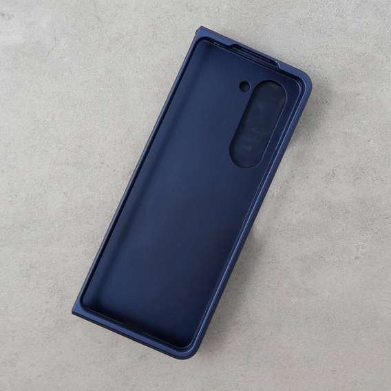 Etui pancerne do Samsung Galaxy Z Fold5 5G, CamShield Slide, niebieskie