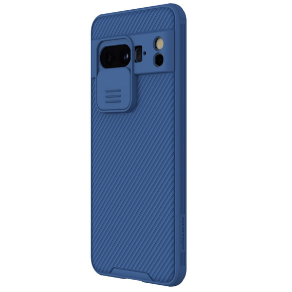 Etui do Google Pixel 8 Pro, pancerne Nillkin, CamShield Pro, Niebieskie
