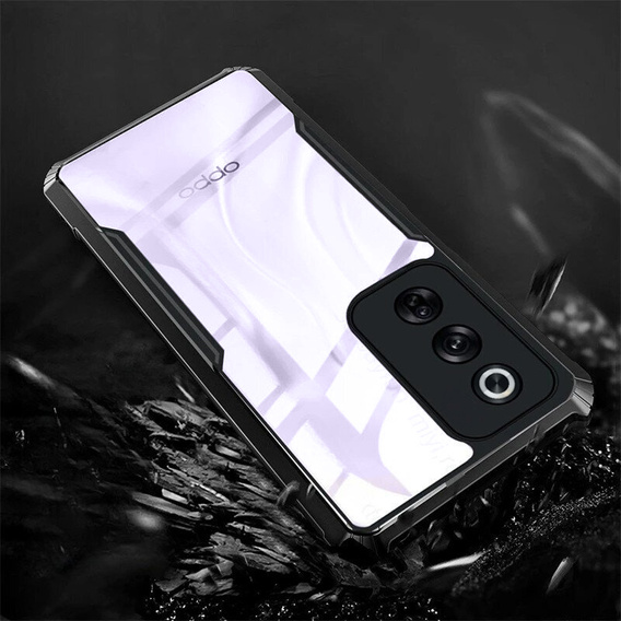 Etui do Oppo A80, AntiDrop Hybrid, czarne