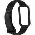 Pasek Silikonowy do Xiaomi Amazfit Band 7, Czarny