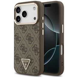 Etui Guess 4G Triangle Logo MagSafe do iPhone 17 Pro
