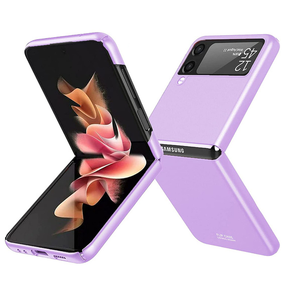Etui GKK PC Case do Samsung Galaxy Z Flip3 5G, Purple