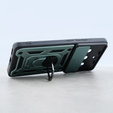 Etui pancerne do Realme 11 Pro 5G / 11 Pro+ 5G, CamShield Slide, zielone