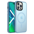 Etui do iPhone 14 Pro Max, Simple MagSafe, niebieskie
