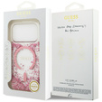 Etui GUESS Resin Bottom Glitter MagSafe do iPhone 17 Pro