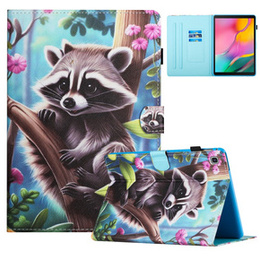 Etui do Samsung Galaxy Tab A7 Lite, z klapką, raccoon