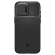 OUTLET Etui SPIGEN do iPhone 15 Pro, Optik Armor MagSafe, Czarne