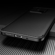 Etui do Xiaomi Redmi 10C, Carbon Gel, czarne
