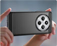 Etui do Xiaomi Redmi 14C / Xiaomi Poco C75, Carbon, czarne