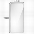 Szkło hartowane ERBORD 9H Hard Glass do iPhone 17 Pro / 17 / 16 Pro – zestaw 2 sztuk