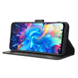 Etui z klapką do Infinix Hot 20 5G, Wallet Smart Magnet Case, czarne