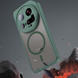 Etui do Xiaomi 15 Ultra, do MagSafe, ERBORD Matt Case, zielone