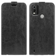 Etui z klapką do Nokia C21 Plus 4G, Flip, czarne