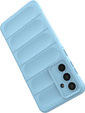 Etui do Samsung Galaxy M55 5G, Gaming Shockproof, niebieskie