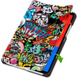 Etui do Xiaomi Redmi Pad SE 8.7", Smartcase, graffiti