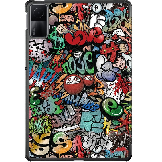 Etui do Xiaomi Redmi Pad SE 11", Smartcase, graffiti