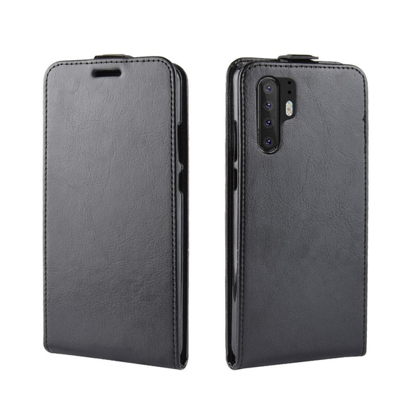 Etui z klapką do Huawei P30 Pro, Flip, czarne