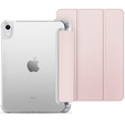 Etui do iPad 11" 2025 A16 (11 gen.) / iPad 10.9" 2022 (10 gen.), Pencil Hybrid, z miejscem na rysik, Różowe