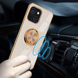 Etui do iPhone 13 mini, Electro Ring, jasnoróżowe