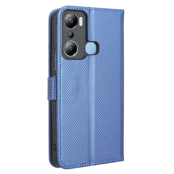 Etui z klapką do Infinix Hot 20i, Wallet Smart Magnet Case, niebieskie
