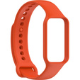 Pasek Silikonowy do Xiaomi Redmi Smart Band 2 / Xiaomi Smart Mi Band 8 Active, Pomarańczowy