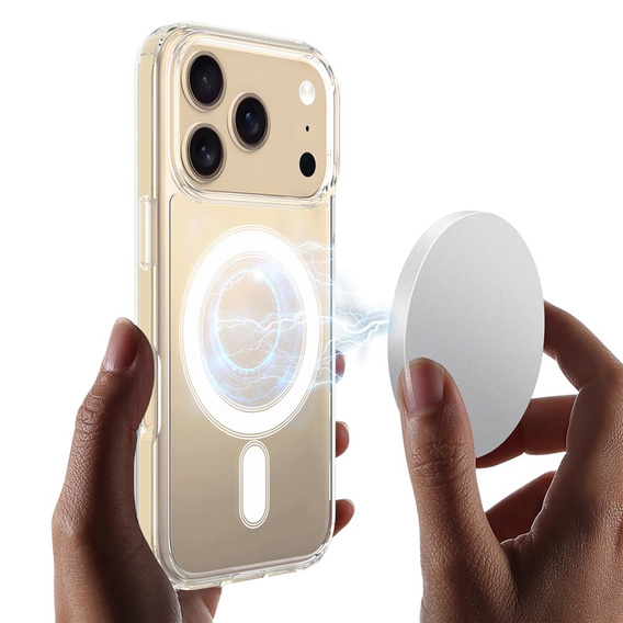 Etui magnetyczne TPU + Akryl do iPhone 17 Pro Max