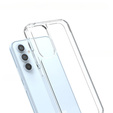Etui + Szkło do Samsung Galaxy A54 5G, Hybrid Case, Przezroczyste