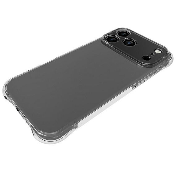 Etui TPU – wzmacniane rogi, ochrona aparatów do iPhone 17 Pro Max