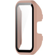2w1 Etui + Szkło Hartowane do Huawei Band 8 / Huawei Band 9 / Huawei Band 10, Różowe