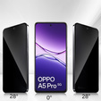 2x Szkło ERBORD Anti-Spy do Oppo A5 Pro 5G – chroń ekran i swoją prywatność