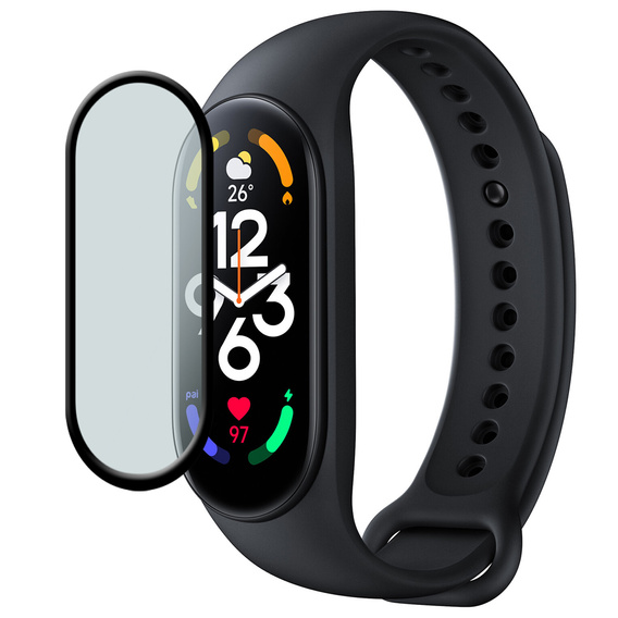 2x Szkło Hybrydowe ERBORD do Xiaomi Mi Band 7/7 NFC